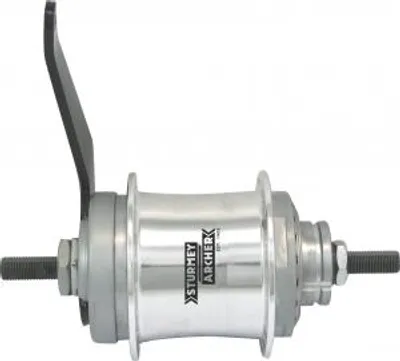 Zdjęcie produktu dla Sturmey Archer 2-Gang Duomatik, 36-Loch silber