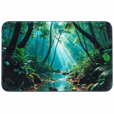 Produktbild von SANILO® Badteppich Rainforest 50 x 80 cm, KI-generiertes Bild