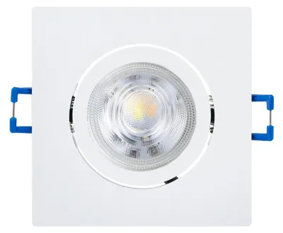 Immagine prodotto di EGLO Set di 3 faretti da incasso Saliceto, con dimmer, faretti quadrati da soffitto in alluminio, colore bianco, luce bianco neutro, dimensioni 8,8 x 8,8 cm