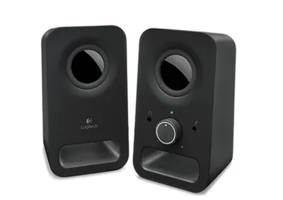 Produktbild von Logitech Z150 PC-Lautsprechersystem, 2 Aktiv-Lautsprecher, 3 Watt RMS, Kopfhörer-Ausgang