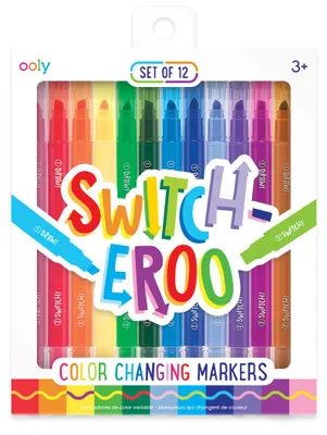 Produktbild von Ooly Farbwechsel-Marker Switcheroo - Set mit 12 Stiften