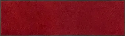 Produktbild von Unyqoos® Waschbare rote Fußmatte für den Innen- und Außenbereich von 35 x 120 cm
