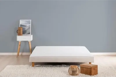 Produktbild von Bettrahmen Lattenrost, 160 x 200 cm, Massivholz Weiß, 12 Latten, DEKO DREAM Rakenne