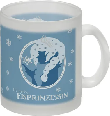 Produktbild von Für meine Eisprinzessin Glas Tasse