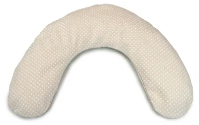 Produktbild von Theraline Frühchenkissen 100 x 15 cm Punkte beige