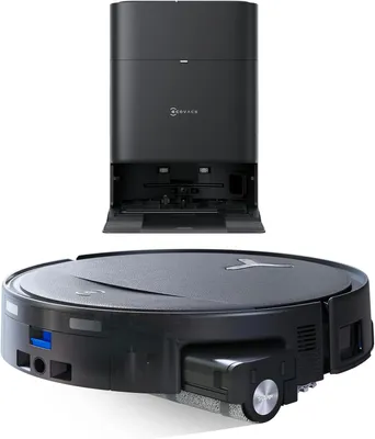 Produktbild von ECOVACS DEEBOT T80S Omni 24.800 Pa Saugroboter, Staubsauger Roboter mit Wischfunktion, Heißlufttrocknung, Schwarz