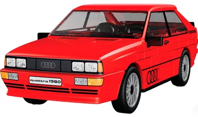 Produktbild von COBI Audi Quattro 1980, Konstruktionsspielzeug, (Maßstab 1:35)