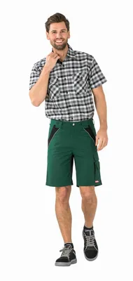 Produktbild von PLANAM Short PLALINE 2545-grün/schwarz  Größe S