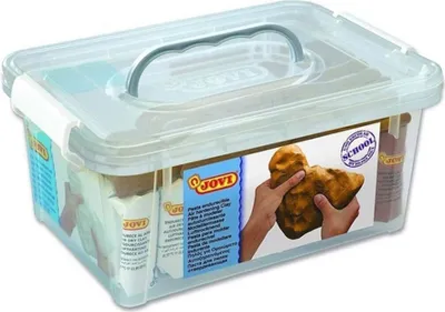 Immagine prodotto di JOVI 80 JOVI Modelliermasse Air Dry weiß, terrakotta