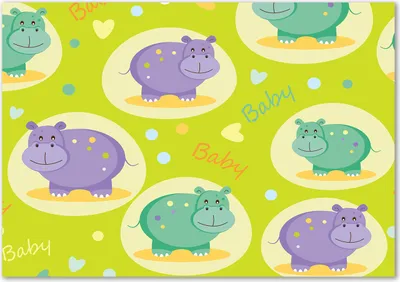 Produktbild von Tulup® Glas-Bild - 100 x 70 - Wandbild aus Glas - Wandkunst - Wandbild hinter gehärtetem Sicherheitsglas - Tiere - Nilpferde - Mehrfarbig