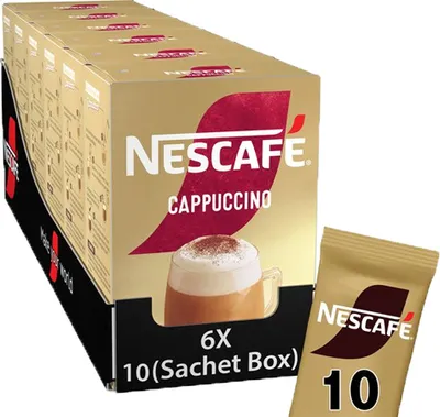 Zdjęcie produktu dla NESCAFÉ Gold Typ Cappuccino Cremig Zart (6 x 10 x 14 g)