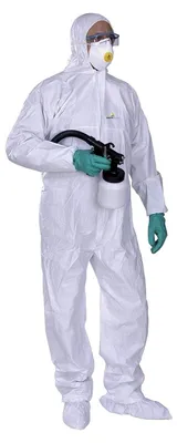 Imagen del producto de Mono de protección de un solo uso, tipo 5 y 6, talla XXL - Delta Plus