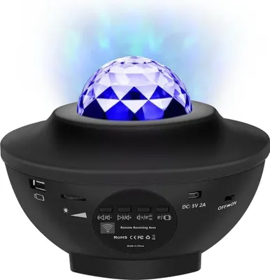 Immagine prodotto di LED Galaxy Light - Lampada a stella / Lampada notturna - Nera