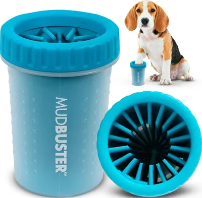 Produktbild von Dexas MudBuster Pfotenreiniger für Hunde, tragbar, Haustierbedarf und Zubehör, G