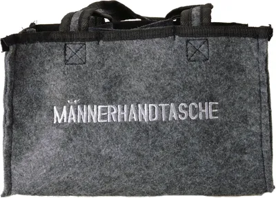 Produktbild von Goldbuch Filz-Flaschenhalter für 6 Flaschen Männerhandtasche, ca.24x14x15cm, Schwarz, Filz, 6 Flasche(n), 240 mm, 140 mm, 150 mm
