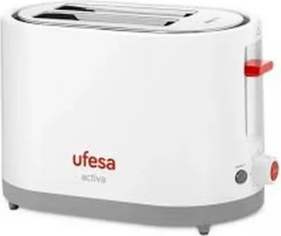 Produktbild von Ufesa TT7385 Toaster 7 2 Scheibe(n) 800 W Grau, Rot, White