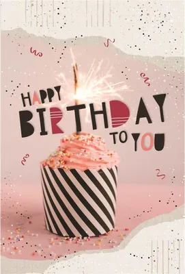 Produktbild von Geburtstag - Glückwunschkarte im Format 11,5 x 17 cm mit Umschlag