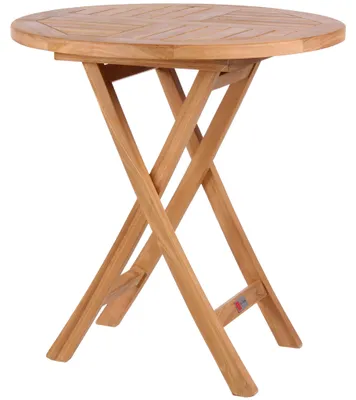 Produktbild von Teakholz Klapptisch - bene living - Sutton rund Ø 70 cm