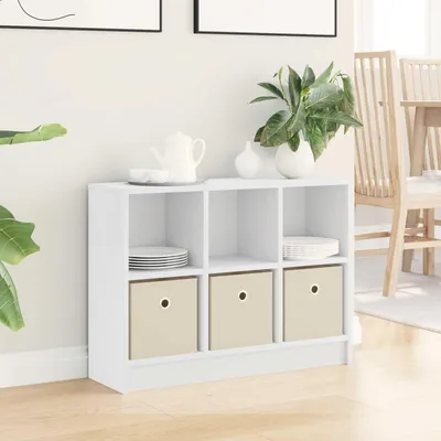 Obrázek produktu pro vidaXL Komoda se zásuvkami, bílá, 73,5 x 22,5 x 53,5 cm