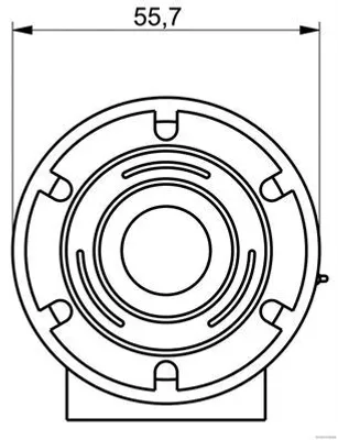 Produktbild von HERTH+BUSS ELPARTS Rückfahrwarner 56376052 51mm