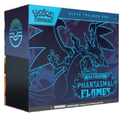 Zdjęcie produktu dla Pokemon Phantasmal Flames Elite Trainer Box