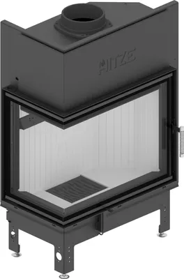 Produktbild von Hitze ALBERO AL16L.HD 16 kW Kamineinsatz links | Eckkamin, Heizkassette, Kaminofen-Einsatz mit großer Sichtscheibe