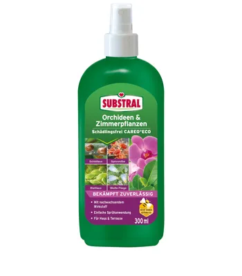 Produktbild von Substral Orchideen & Zimmerplanzen Schädlingfrei Careo Eco 300 ml