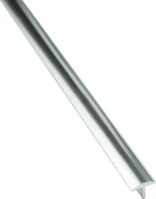Produktbild von Alu T-Profil Übergangsschiene Übergangsprofil Laminat silber L270cm poliert