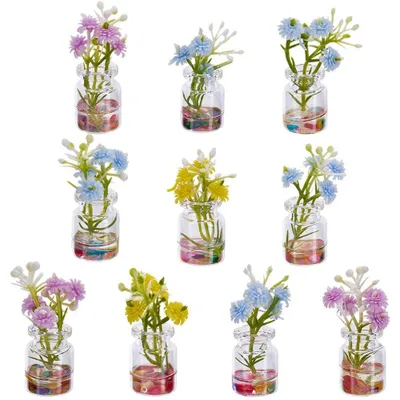 Immagine prodotto di Set di 10 mini vasi per fiori