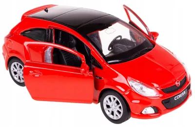 Produktbild von Welly OPEL CORSA OPC Modellauto rot Metall