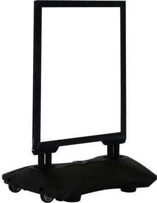Produktbild von Kundenstopper WindPro A0 schwarz