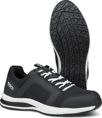 Zdjęcie produktu dla Niskie buty Jalas Tempus 5618, S1P SRC M I C, czarny/biały, rozmiar 38