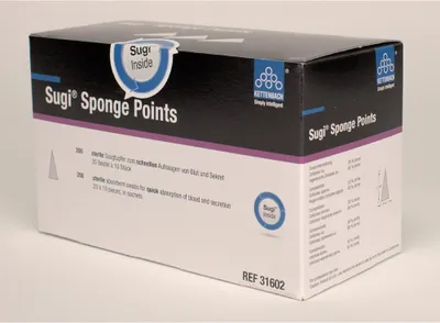 Productafbeelding van Sugi zuigdoekjes, steriel, 17x8 mm, 20 of 10 stuks