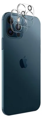 Zdjęcie produktu dla Ochrona aparatu dla iPhone 14 PRO MAX [2 sztuki] Folia ochronna aparatu Przezroczysta folia ze szkła hartowanego Folia chroniąca tylną soczewkę przed zarysowaniem Osłona obiektywu Phonillico®