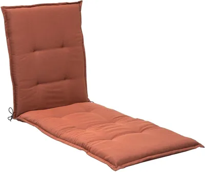 Produktbild von Liegenauflage - 60 x 190 cm - Rostbraun - Polyester - mit Stehsaum