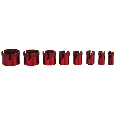 Zdjęcie produktu dla Zestaw otwornic diamentowych, zakres cięcia 20 mm-68 mm, gwint montażowy M14