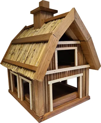 Produktbild von Vogelfutterhaus Villa Pia mit Ständer LxBxH: 36 x 46 x 42/85 cm