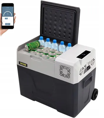 Zdjęcie produktu dla Lodówka Samochodowa 40 L Kompresowa Izolowana Mini Turystyczna Gniazdko