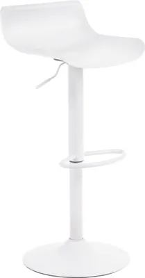 Immagine prodotto di Elegante sgabello da bar - Sgabello da bar regolabile - Girevole a 360° per un comfort ottimale | Colore: Bianco