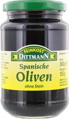 Produktbild von Dittmann Spanische Oliven schwarz