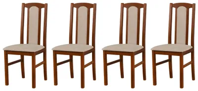 Produktbild von ESSZIMMERSTUHL - 4er-Set Bos 7 nussbaum aston 2