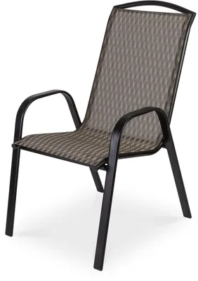 Obrázek produktu pro FIELDMANN FDZN 5111 Zahradní židle, rozměry 55 x 73 x 94 cm, výplň z odolné umělé textílie, nosnost do 120 kg, vhodné pro venkovní i vnitřní použití