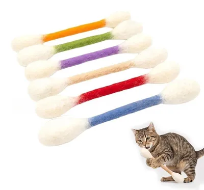 Immagine prodotto di Solidchoice - Set di 6 giocattoli interattivi per gatti, con erba gatta