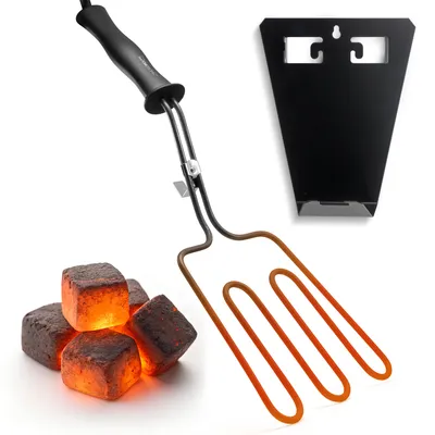 Produktbild von Clatronic elektrischer Grillanzünder zum Anzünden von Holzkohle | minimale Rauchentwicklung | keine Chemikalien &. Geruchsbildung | EGA 3404