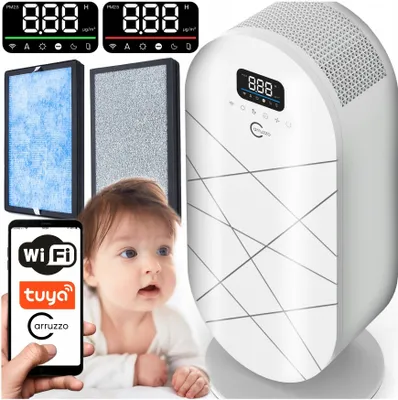 Obrázok produktu pre Čistička Vzduchu Hepa13 Wifi Ionizácia Uv Veľký Tichý Energeticky Účinný