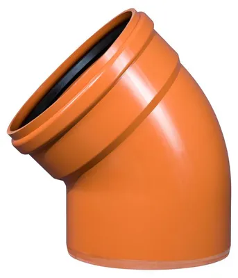 Produktbild von PVC-Rohrbogen Osma KGB 45°, DN 500, orange