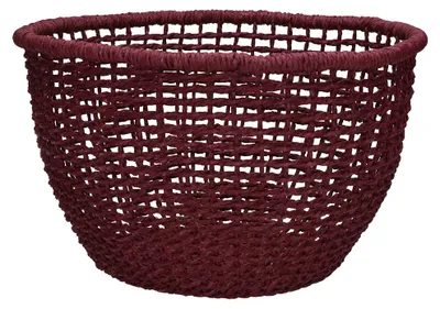 Productafbeelding van Pomax Osteria fruitschaal van papier, frambozenrood, Ø 30 x H 20 cm