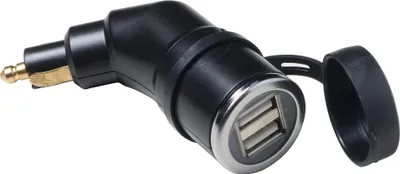 Obrázek produktu pro Interphone DIN Adapter 2xUSB 2A  Konektor na motorku