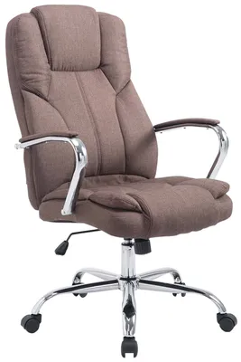 Produktbild von CLP Bürostuhl Xanthos  V2 Stoff braun