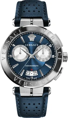 Produktbild von Versace Herren Uhr Armbanduhr Chronograph AION VE1D00819 Leder